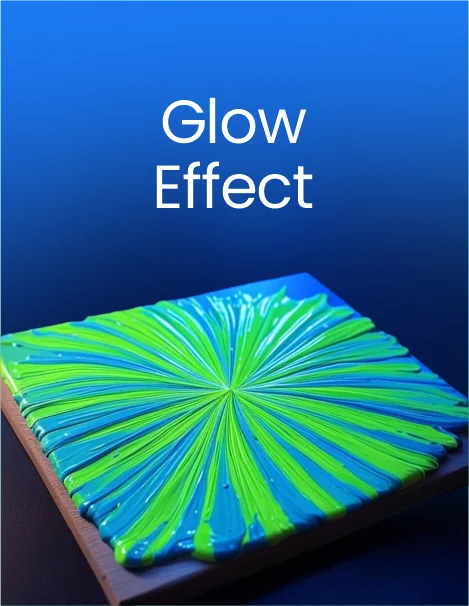 solvent excellent shimmer