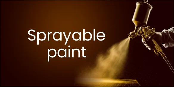 solvent sprayable paint