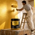golden colour golden paint